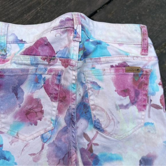 Joe Jeans Multi Floral Print Stretch Skinny Jeans Size 25 - Picture 5 of 11